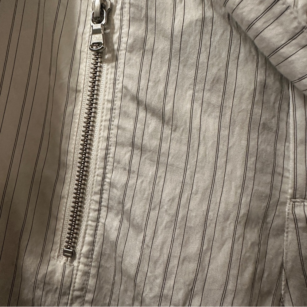 NWT Saint Art Women's Courtney White Black Stripe Baggy Pants Small reg $298 - Picture 7 of 10